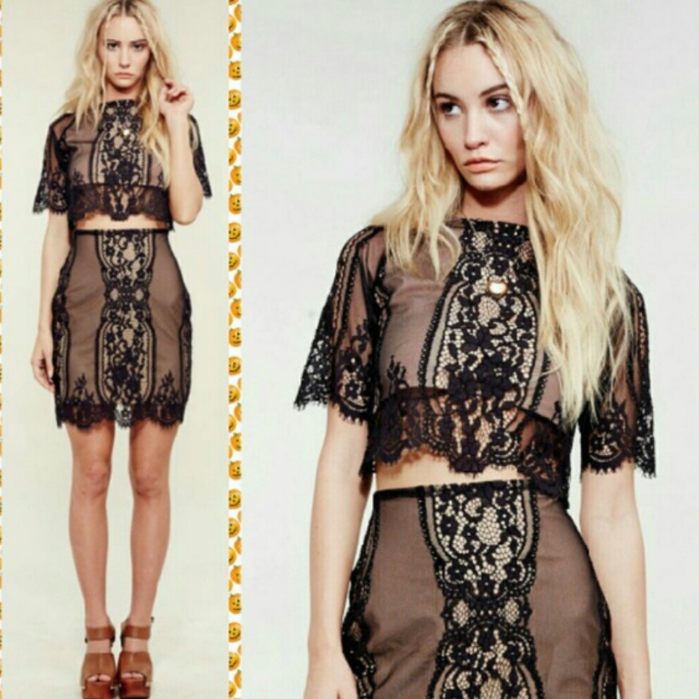 For Love and Lemons Wildflowers Skirt & Top